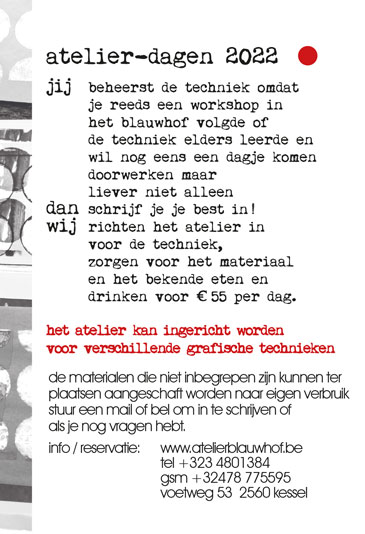 atelierdagen grafiek