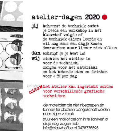 atelierdagen info
